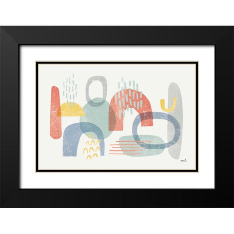 Milo I Black Modern Wood Framed Art Print with Double Matting by Hershey, Moira