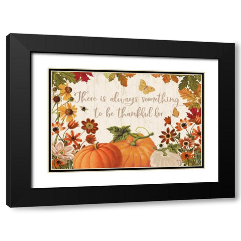 Fall Garden I Black Modern Wood Framed Art Print with Double Matting by Pertiet, Katie