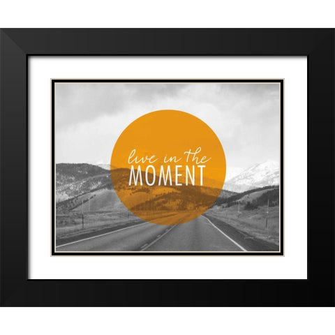 Bold Adventures I v2 Black Modern Wood Framed Art Print with Double Matting by Marshall, Laura