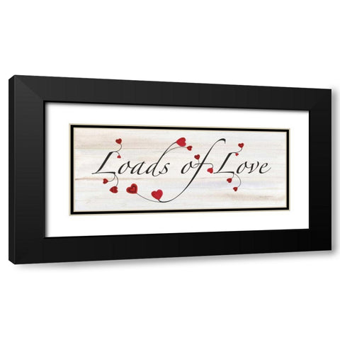 Rustic Valentine Saying II Black Modern Wood Framed Art Print with Double Matting by McKenna, Kathleen Parr