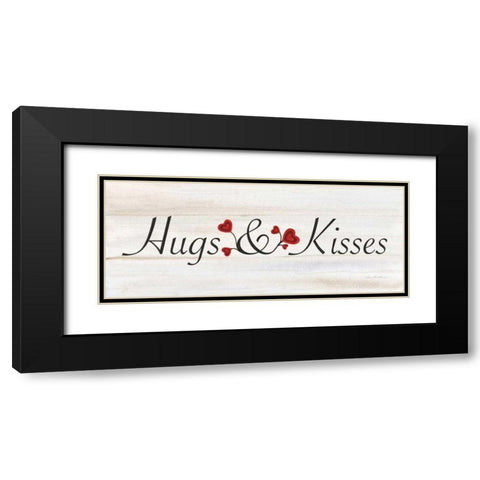 Rustic Valentine Saying III Black Modern Wood Framed Art Print with Double Matting by McKenna, Kathleen Parr