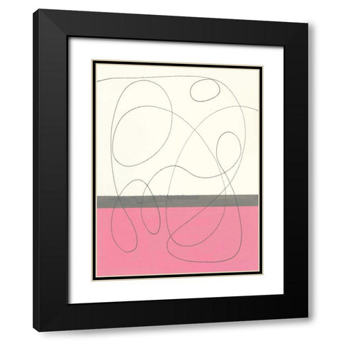 Neapolitan I Black Modern Wood Framed Art Print with Double Matting by Rhue, Piper
