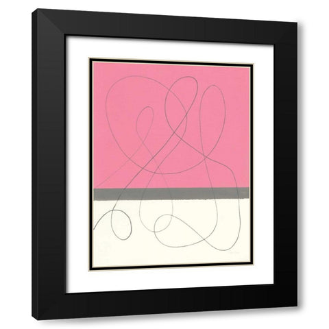 Neapolitan II Black Modern Wood Framed Art Print with Double Matting by Rhue, Piper