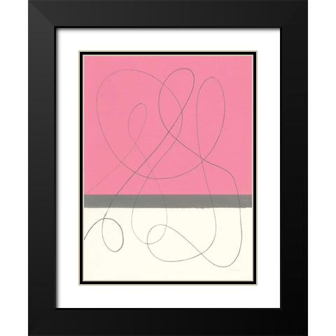 Neapolitan II Black Modern Wood Framed Art Print with Double Matting by Rhue, Piper