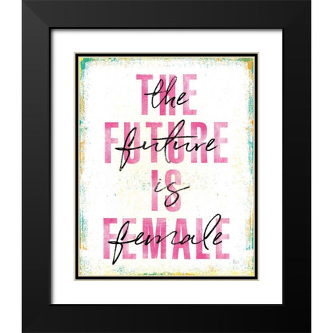 Empowerment I Black Modern Wood Framed Art Print with Double Matting by Marshall, Laura