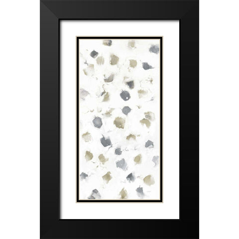 Nougat Neutral III Black Modern Wood Framed Art Print with Double Matting by Schick, Mike