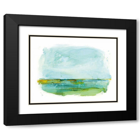 Sea Spray Black Modern Wood Framed Art Print with Double Matting by Averinos, Melissa