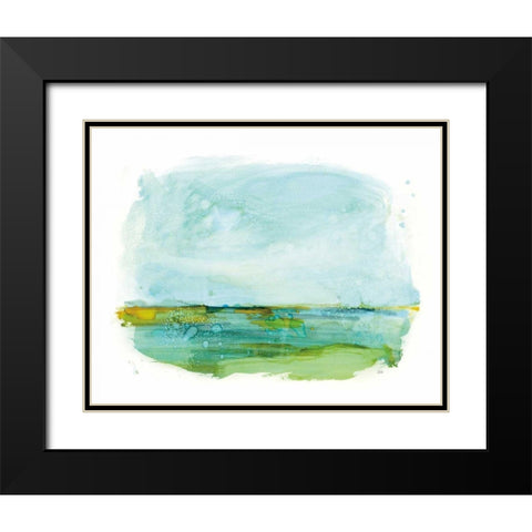 Sea Spray Black Modern Wood Framed Art Print with Double Matting by Averinos, Melissa