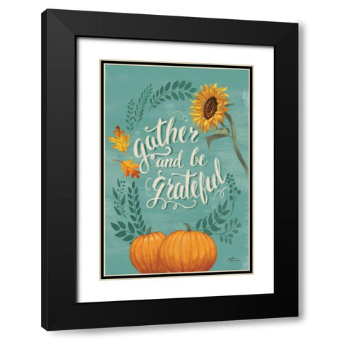 Harvest Delight I No Wood v2 Black Modern Wood Framed Art Print with Double Matting by Penner, Janelle