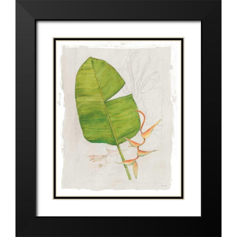 Botanical Journal I Light Black Modern Wood Framed Art Print with Double Matting by Tillmon, Avery