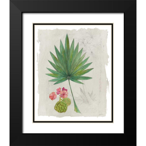 Botanical Journal II Light Black Modern Wood Framed Art Print with Double Matting by Tillmon, Avery