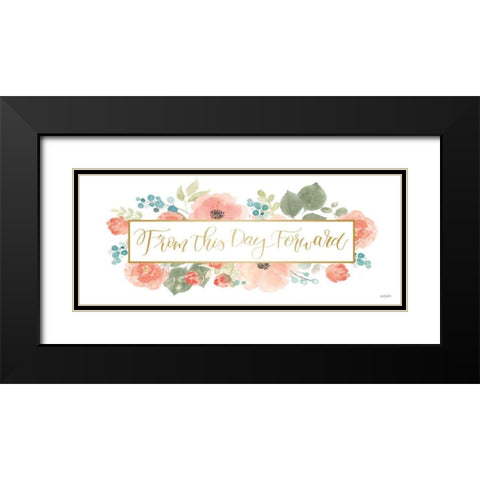 Blooming Delight IX White Black Modern Wood Framed Art Print with Double Matting by Jackson, Jenaya