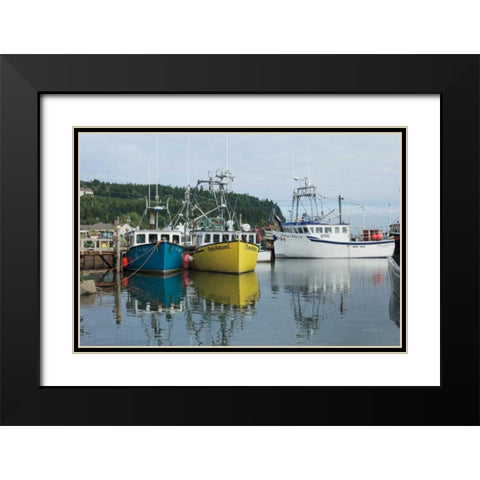 Bay of Fundy II Black Modern Wood Framed Art Print with Double Matting by Majchrowicz, Alan