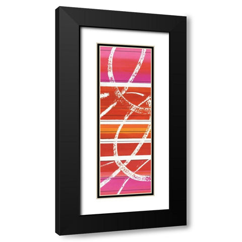 Some Like it Hot II Black Modern Wood Framed Art Print with Double Matting by Rhue, Piper