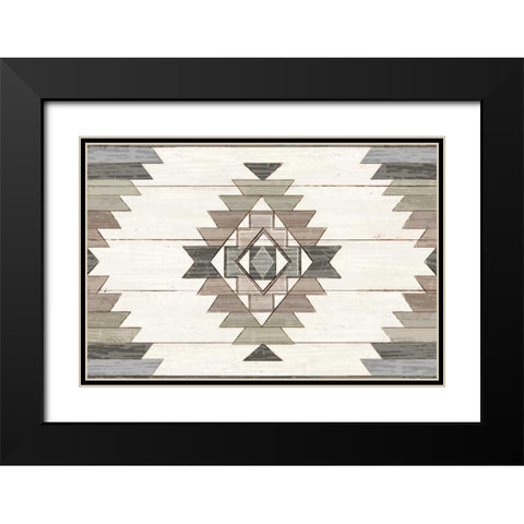 Cabin Life X Neutral Black Modern Wood Framed Art Print with Double Matting by Schlabach, Sue