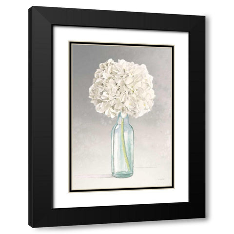 Tranquil Blossoms II Black Modern Wood Framed Art Print with Double Matting by Wiens, James