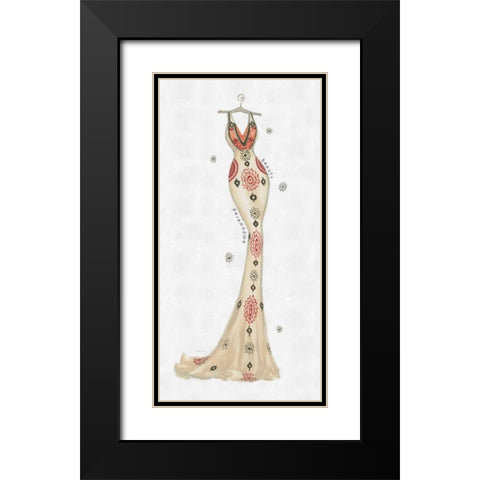 Empowered Beauty I Black Modern Wood Framed Art Print with Double Matting by Adams, Emily