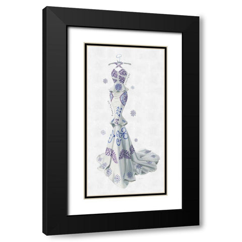 Empowered Beauty II Black Modern Wood Framed Art Print with Double Matting by Adams, Emily