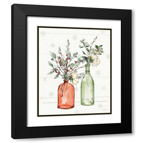 Modern Farmhouse II Christmas Black Modern Wood Framed Art Print with Double Matting by Tavoletti, Anne