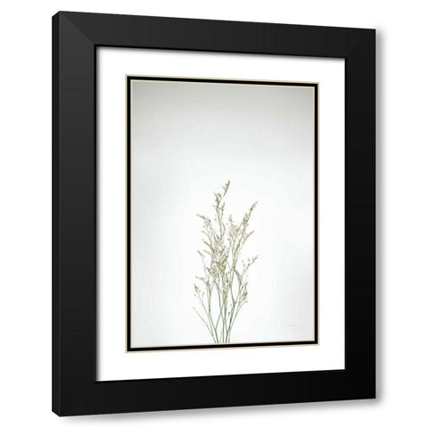 Simple Stems V Black Modern Wood Framed Art Print with Double Matting by Bradley, Felicity