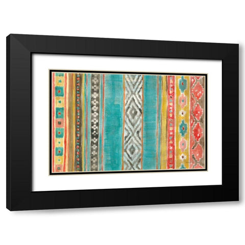 Spirit of the Andes Black Modern Wood Framed Art Print with Double Matting by Nai, Danhui