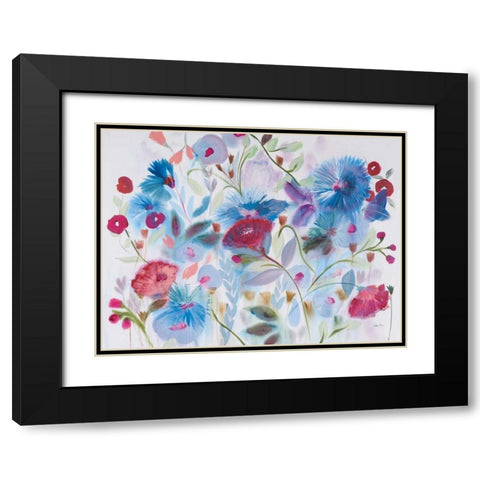 You Told Me You Loved Me Black Modern Wood Framed Art Print with Double Matting by Davis, Joan E.