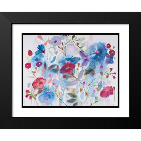 You Told Me You Loved Me Black Modern Wood Framed Art Print with Double Matting by Davis, Joan E.