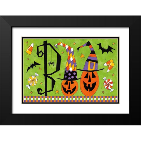 Spooky Fun IV Black Modern Wood Framed Art Print with Double Matting by Tavoletti, Anne