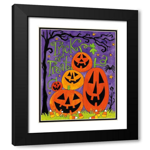 Spooky Fun V Black Modern Wood Framed Art Print with Double Matting by Tavoletti, Anne