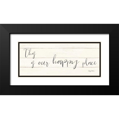 Life at Home IX Shiplap Black Modern Wood Framed Art Print with Double Matting by Tillmon, Avery