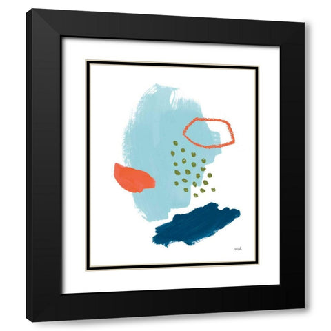 Eternal Optimist II Black Modern Wood Framed Art Print with Double Matting by Hershey, Moira