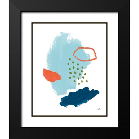 Eternal Optimist II Black Modern Wood Framed Art Print with Double Matting by Hershey, Moira