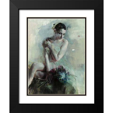 Reflection Original Black Modern Wood Framed Art Print with Double Matting by Hageman, Marilyn