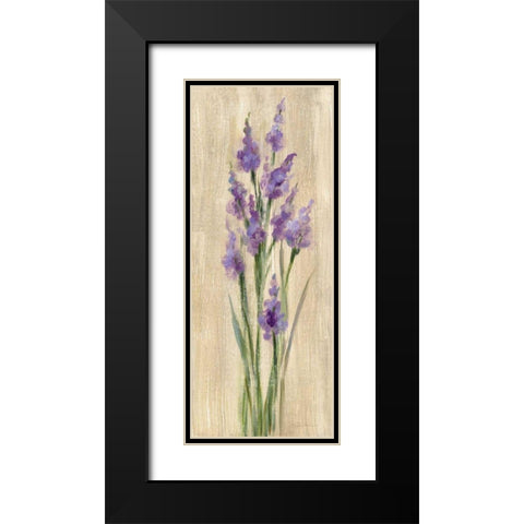 Farm Flower II Black Modern Wood Framed Art Print with Double Matting by Vassileva, Silvia
