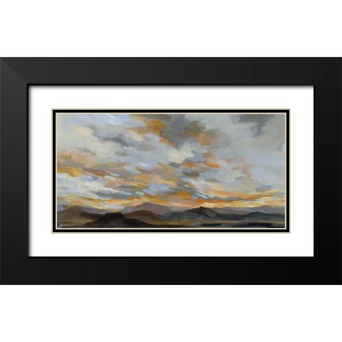 High Desert Sky I Black Modern Wood Framed Art Print with Double Matting by Vassileva, Silvia