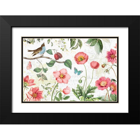 Studio Botanicals I Black Modern Wood Framed Art Print with Double Matting by Pertiet, Katie
