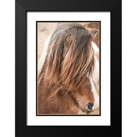 Elska I Black Modern Wood Framed Art Print with Double Matting by Marshall, Laura