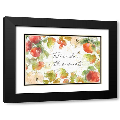 Orchard Harvest I Black Modern Wood Framed Art Print with Double Matting by Pertiet, Katie