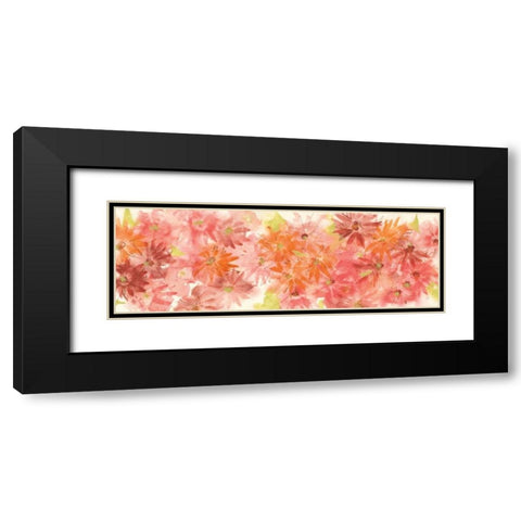 Flowers Afield I Black Modern Wood Framed Art Print with Double Matting by Paschke, Chris