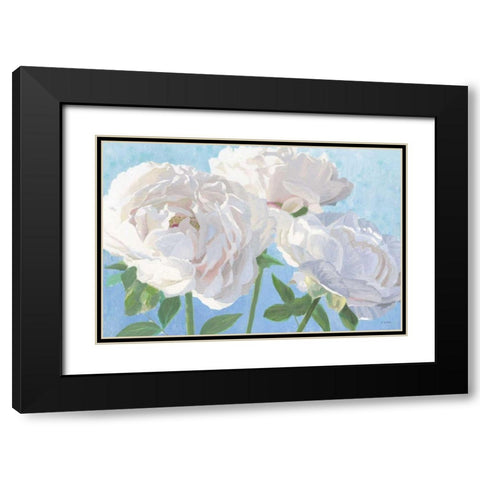 Essence of June I Black Modern Wood Framed Art Print with Double Matting by Wiens, James