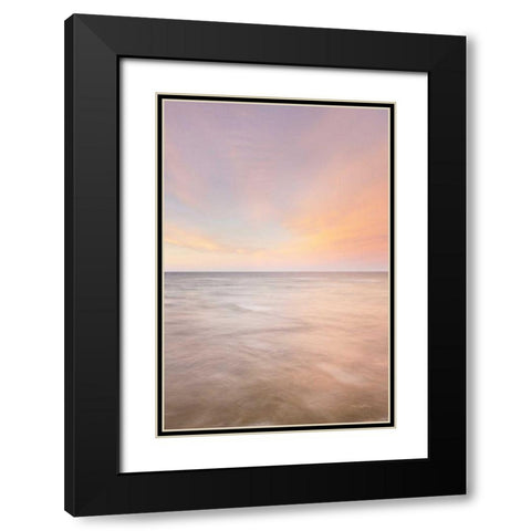 Lake Superior Clouds III Black Modern Wood Framed Art Print with Double Matting by Majchrowicz, Alan