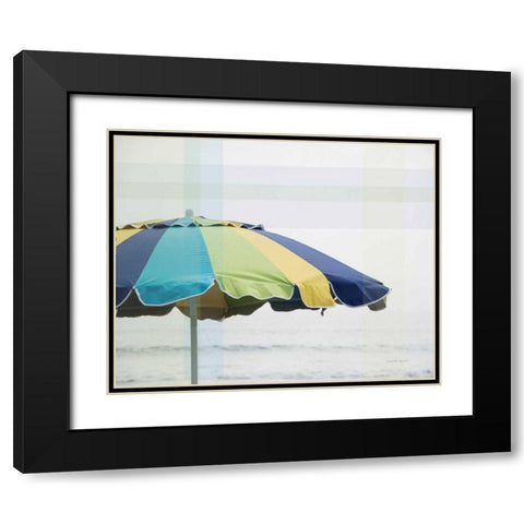Shady I Black Modern Wood Framed Art Print with Double Matting by Urquhart, Elizabeth