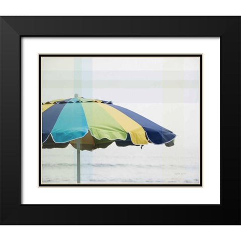Shady I Black Modern Wood Framed Art Print with Double Matting by Urquhart, Elizabeth