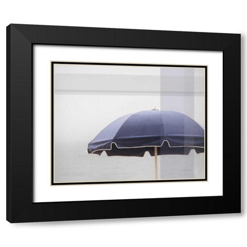 Shady II Black Modern Wood Framed Art Print with Double Matting by Urquhart, Elizabeth