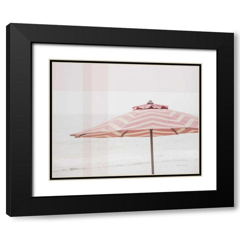 Shady III Black Modern Wood Framed Art Print with Double Matting by Urquhart, Elizabeth