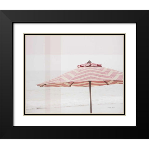 Shady III Black Modern Wood Framed Art Print with Double Matting by Urquhart, Elizabeth