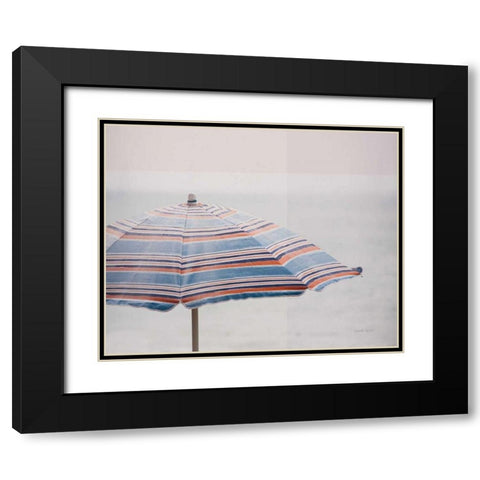 Shady IV Black Modern Wood Framed Art Print with Double Matting by Urquhart, Elizabeth