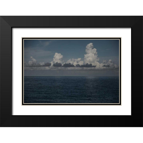 Into the Deep I Black Modern Wood Framed Art Print with Double Matting by Urquhart, Elizabeth