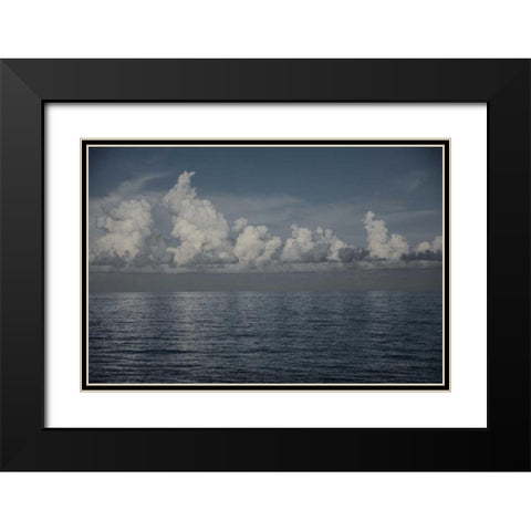 Into the Deep II Black Modern Wood Framed Art Print with Double Matting by Urquhart, Elizabeth