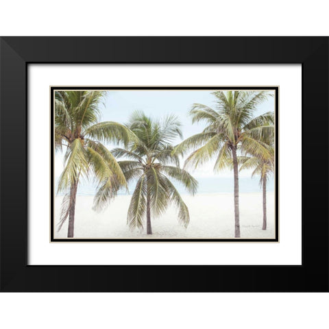 By the Sea I Black Modern Wood Framed Art Print with Double Matting by Urquhart, Elizabeth